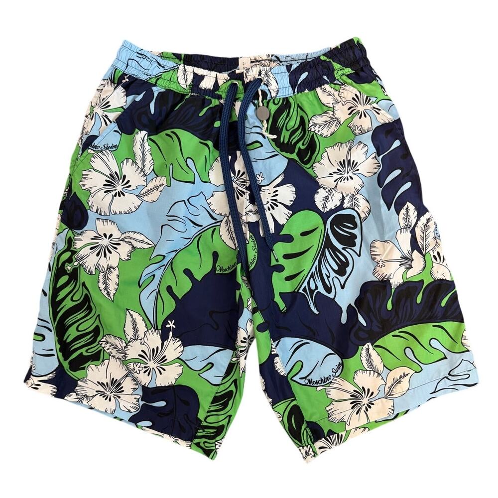 Moschino Swim Trunks Tropical Floral